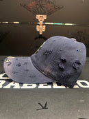 Boné Aba Curva Chrome Hearts Triple Cruz Azul - Pronta Entrega