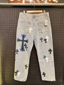 Calça Chrome Hearts Jeans Cross - Pronta Entrega