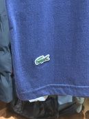 Camisa Lacoste Azul Logo Multicolor Party - Pronta Entrega