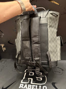 Bolsa Gucci Leather Backpack Black  - Pronta Entrega