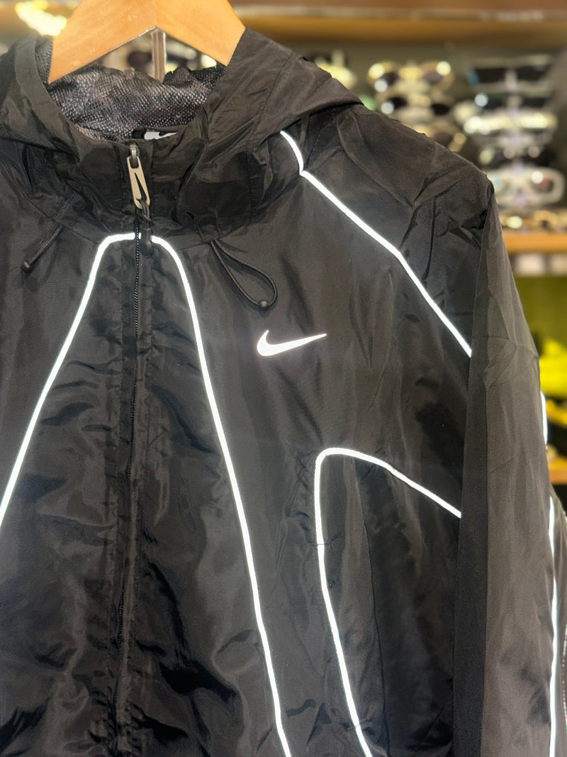 Conjunto Nike x Corteiz Refletivo Preto - Pronta Entrega