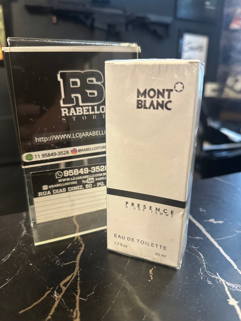 Perfume Mont Blanc Presence Femme 50 ML Contratipo - Pronta Entrega