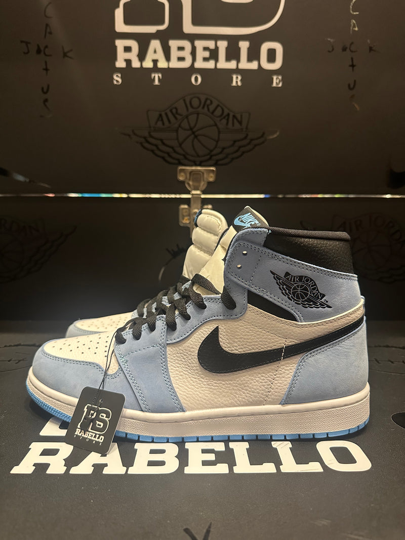 Tênis Nike Air Jordan 1 High University Blue (UNC) - Pronta Entrega