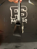 Bolsa Diesel Feminina 1DR Crossbody Couro Preto - Pronta Entrega