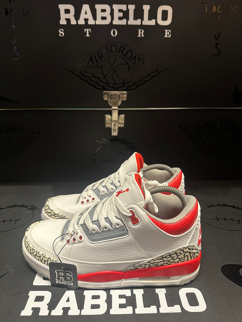 Tênis Nike Air Jordan 3 Fire Red - Pronta Entrega