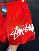 Short Stussy x Nike Red Vermelho  Pronta Entrega