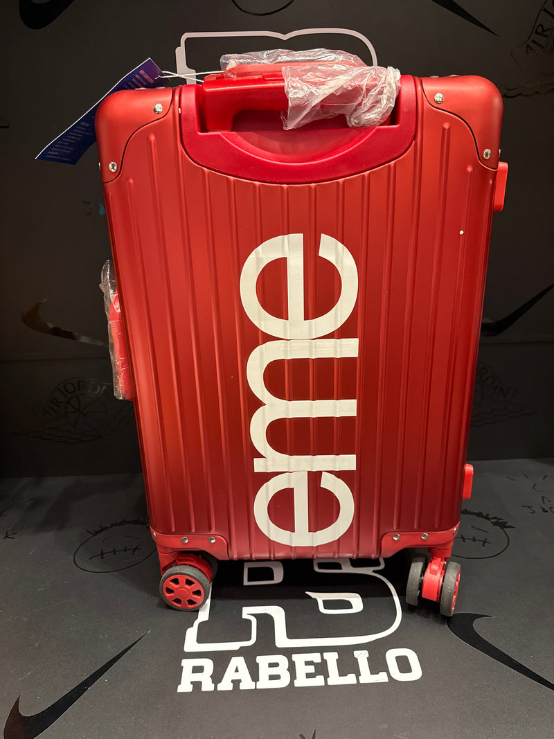 Mala Supreme Suitcase Alumínio Vermelha - Pronta Entrega