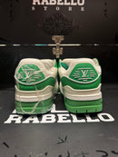 Tênis Louis Vuitton LV Trainer Maxi White Green - Pronta Entrega