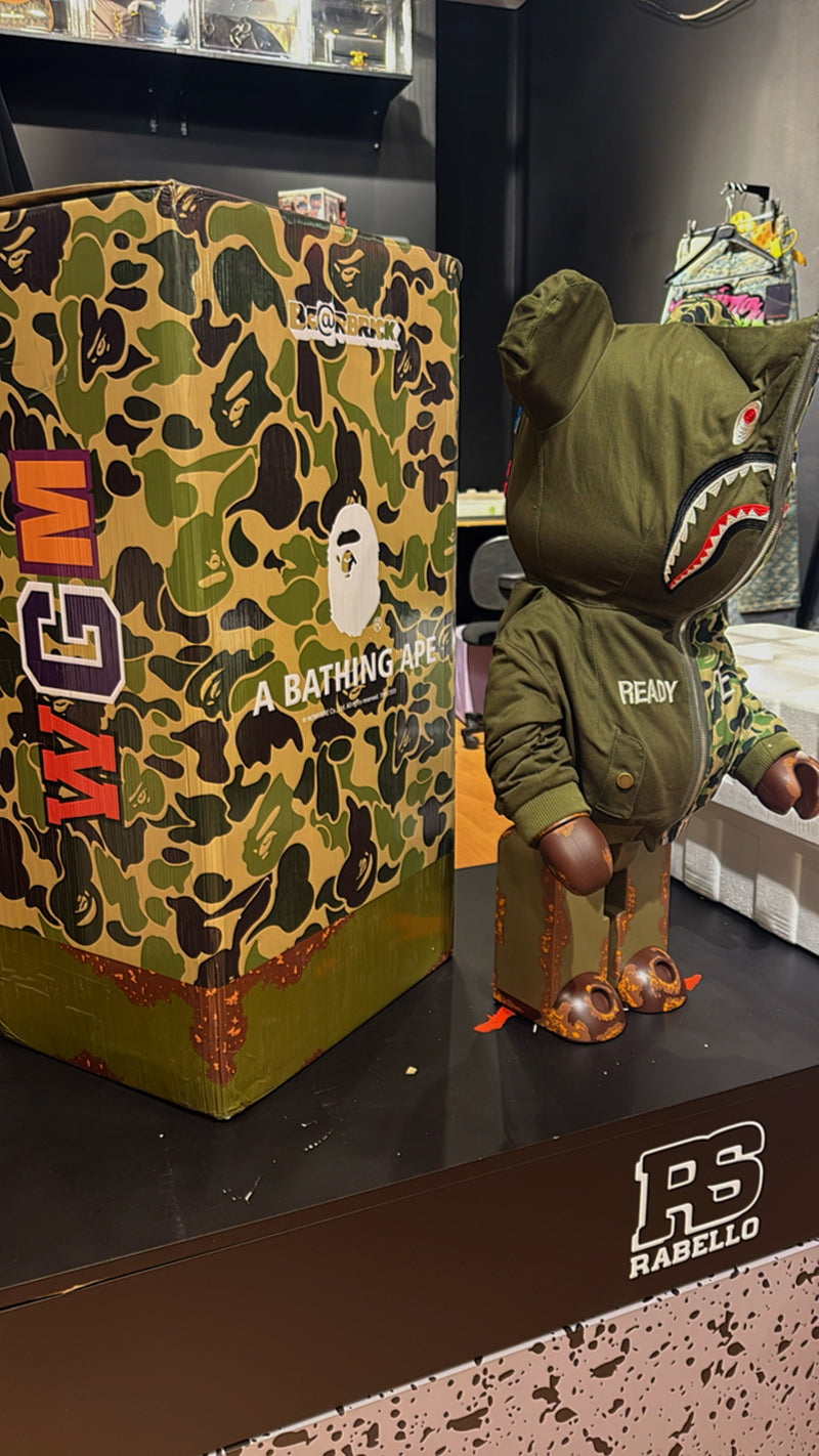 BE@RBRICK Bape Ready Made 1000%, 2018 - Pronta Entrega