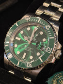 Relógio A Bathing Ape Bapex Type 1 Green - Pronta Entrega