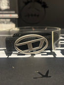 Cinto Feminino Diesel Fivela Silver 100 CM  - Pronta Entrega