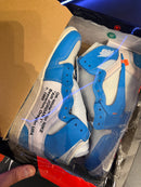 Tênis Off-White x Air Jordan 1 High UNC - Pronta Entrega