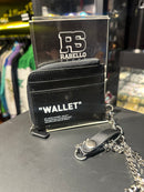 Carteira Off-White “WALLET” Preta - Pronta Entrega