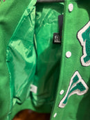 Jaqueta Varsity Louis Vuitton Green - Pronta Entrega