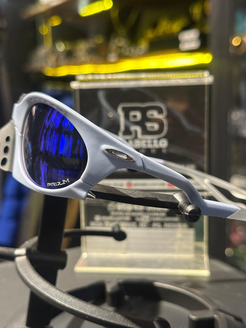 Óculos Oakley PLANTARIS Azul Lente Safira - Pronta Entrega