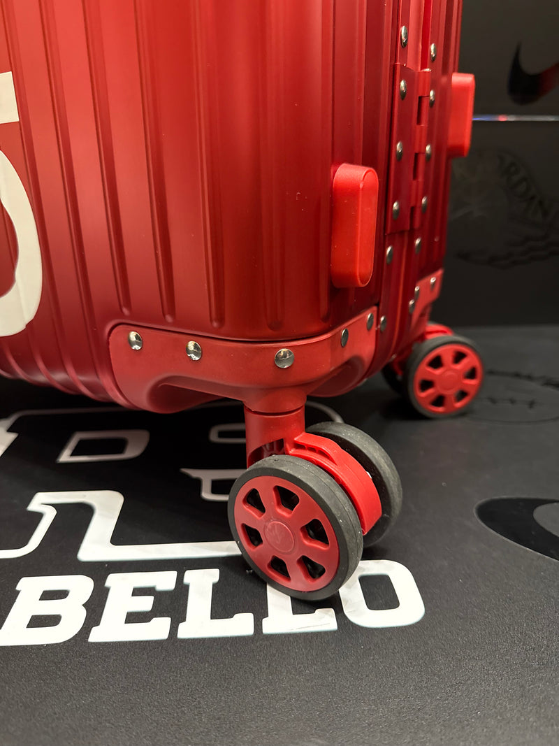 Mala Supreme Suitcase Alumínio Vermelha - Pronta Entrega
