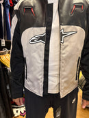 Jaqueta Alpinestars Advance Preta Branca - Pronta Entrega