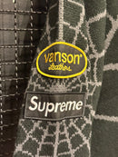 Suéter Supreme x Vanson Leathers x Marvel Spider-Man intarsia-knit - Pronta Entrega