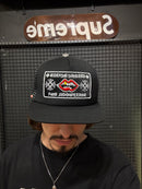 Boné Chrome Hearts Chomper Hollywood Trucker Black - Pronta Entrega