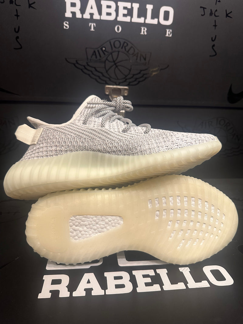 Tênis Adidas Yeezy Boost 350 V2 'Static White/Grey - Pronta Entrega