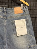 Short Jeans Claro Purple Brand Brilliant Lights - Pronta Entrega