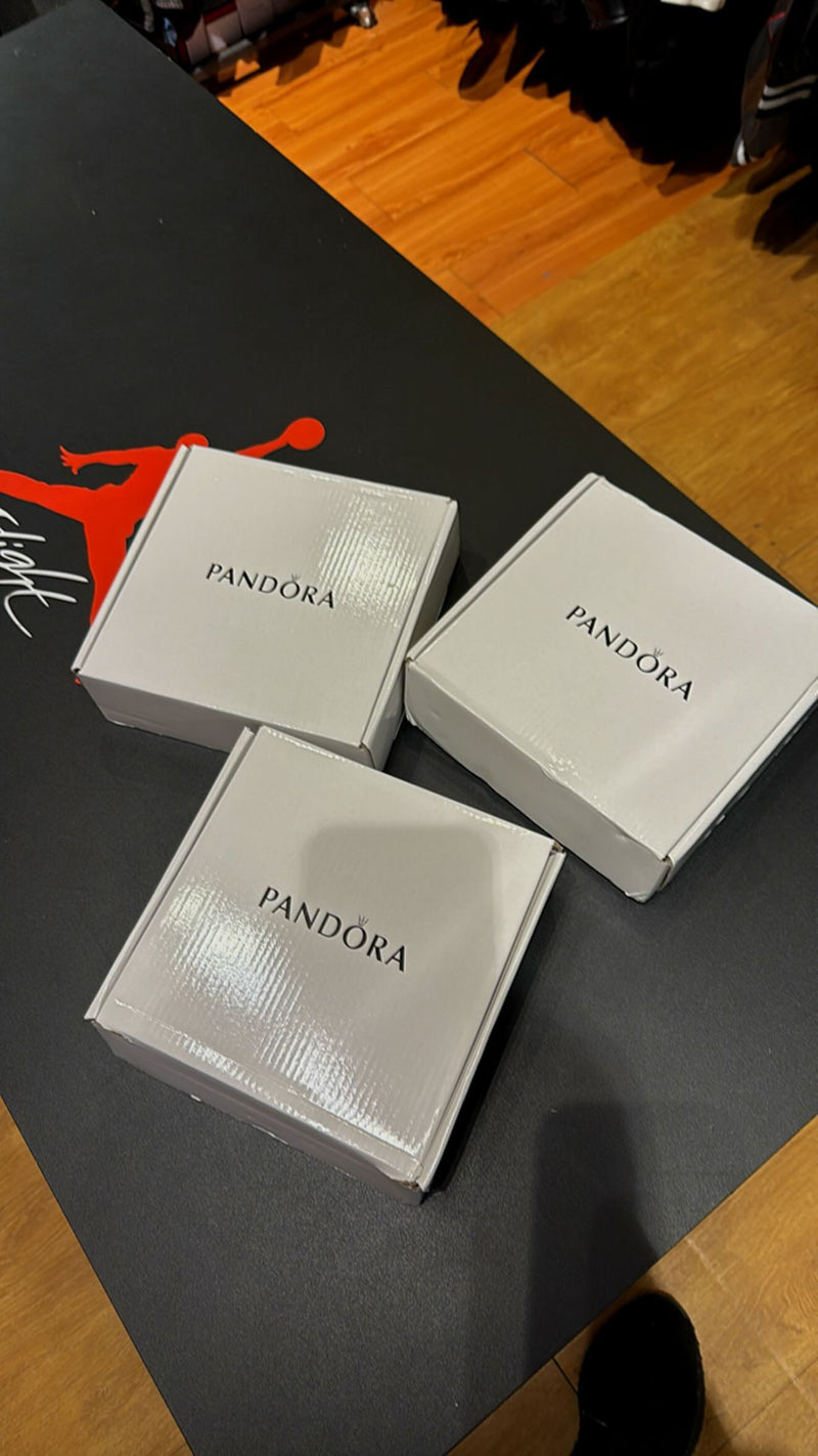 Colar Pandora Floco de Neve Prata 925 Tamanho 45 CM - Pronta Entrega