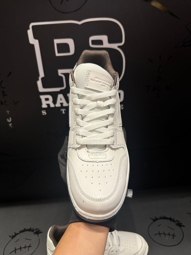 Tênis Off-White Out of Office Logo Black White - Pronta Entrega