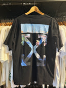 Camiseta OFF-WHITE Classic ‘Dock Paint’ 2019 Preto - Pronta Entrega