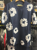 Conjunto Denim Tears Azul Camiseta + Short - Pronta Entrega