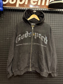 Jaqueta Godspeed Logo Cravejado Black - Pronta Entrega