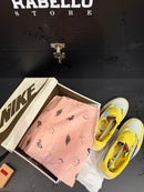 Tênis Travis Scott x Air Jordan 1 Low Og Canary Amarelo - Pronta Entrega