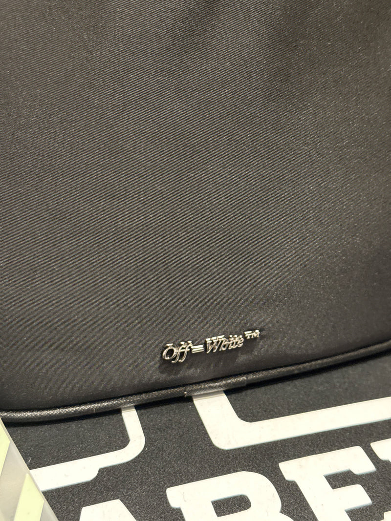 Bolsa Off-White Cross Body Transversal Industrial Preto - Pronta Entrega