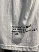 Camiseta NIKE x AIR FORCE 1 Branca - Pronta Entrega