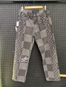 Calça Louis Vuitton Jeans Monogram Printed  - Pronta Entrega