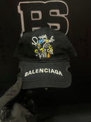 Boné Aba Curva Balenciaga The Simpson Preto - Pronta Entrega