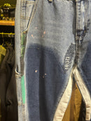 Calça Gallery Dept. Jeans Flare Clara com Respingos de Tinta - Pronta Entrega