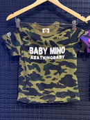 Conjunto Bape Baby Mino Camo Green Pink - Pronta Entrega