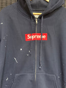 Jaqueta Supreme x MM6 Maison Margiela Box Logo Zip-Up - Pronta Entrega