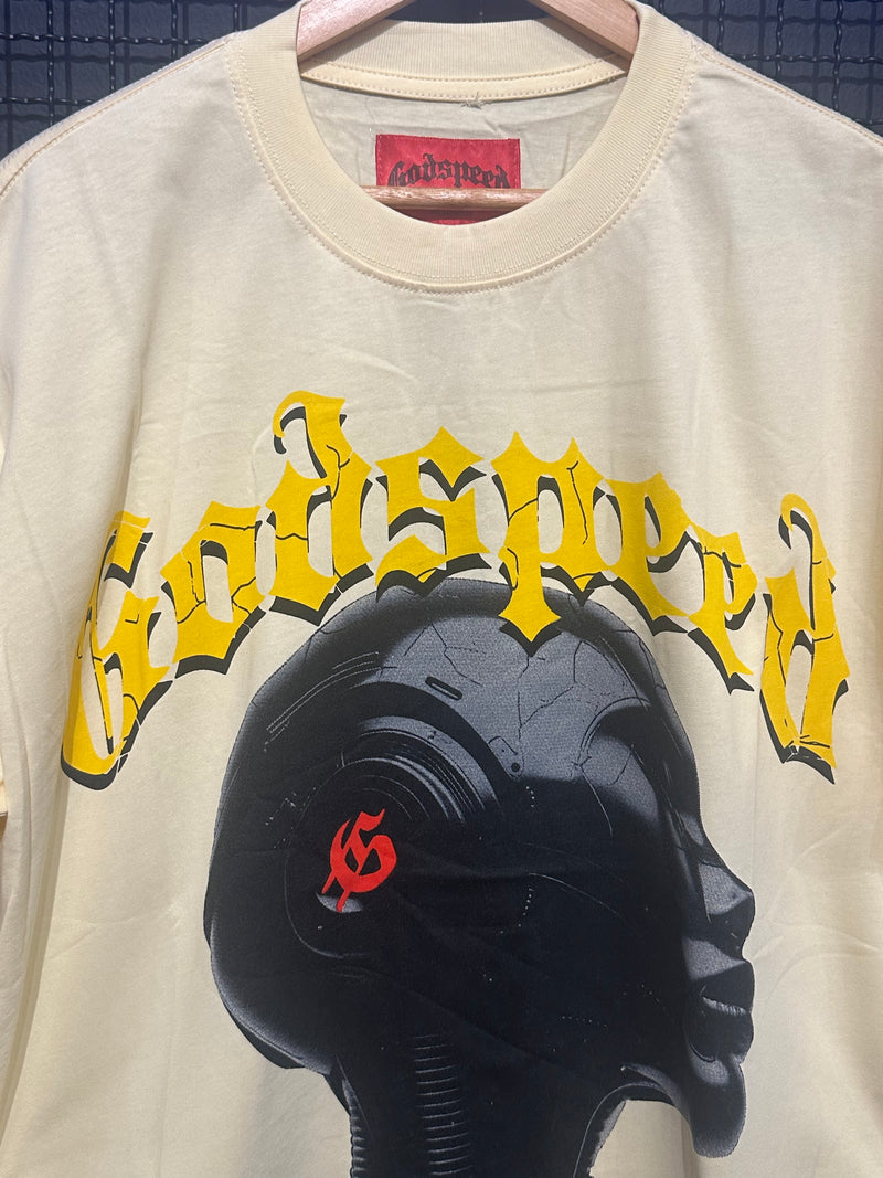 Camiseta Godspeed Robot Off White - Pronta Entrega