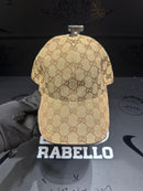 Boné Gucci Gold Aba Curva - Pronta Entrega