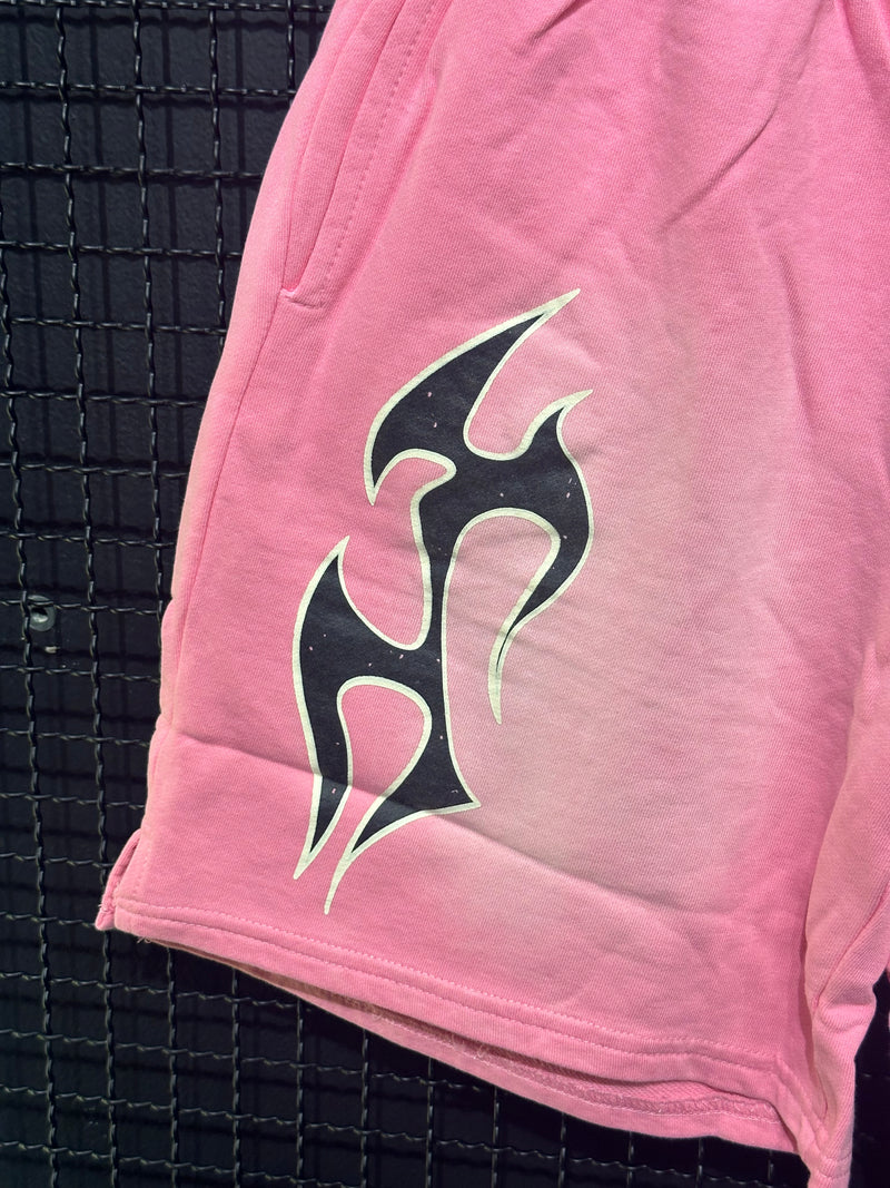 Short Hellstar Flame Pink - Pronta Entrega