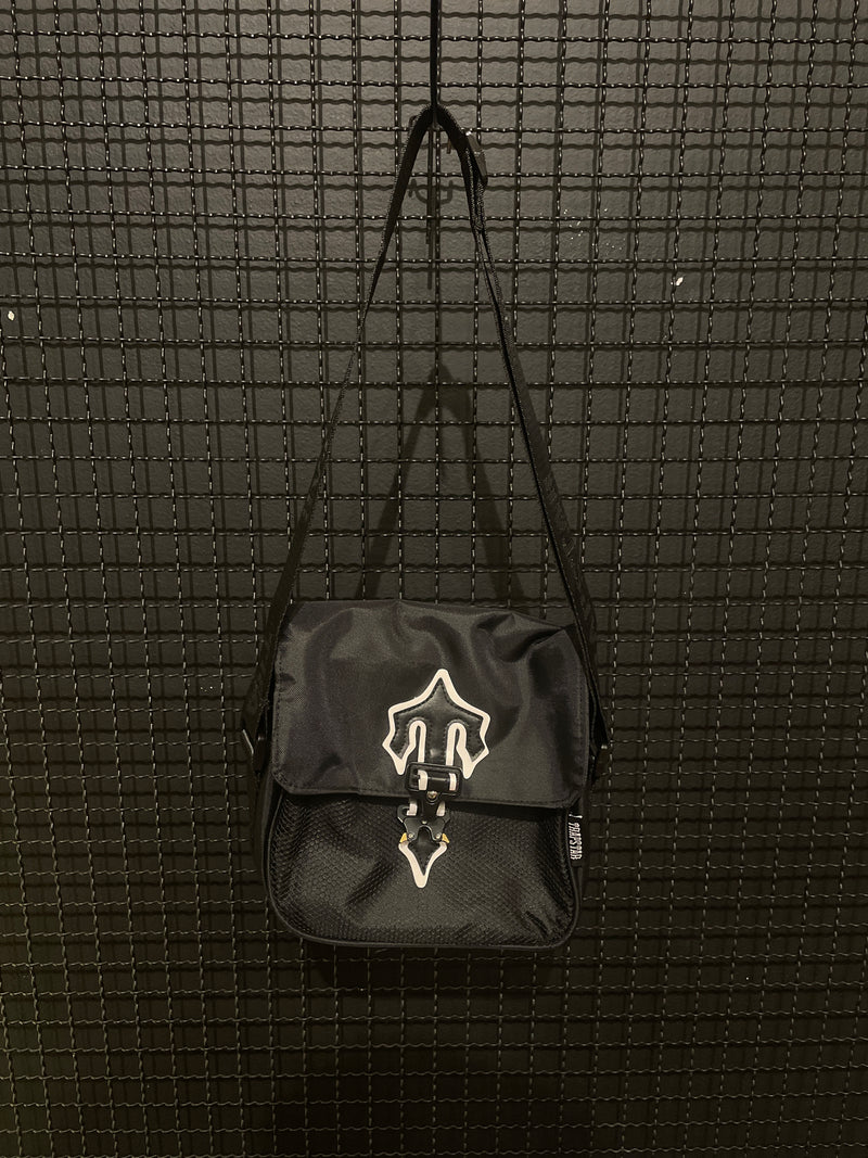 Bag Transversal Trapstar Irongate T Black White - Pronta Entrega