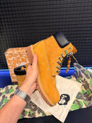 Bota Timberland x Bape x Undefeated 6-Inch - Pronta Entrega