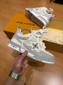 Tênis Louis Vuitton Skate White Grey - Pronta Entrega