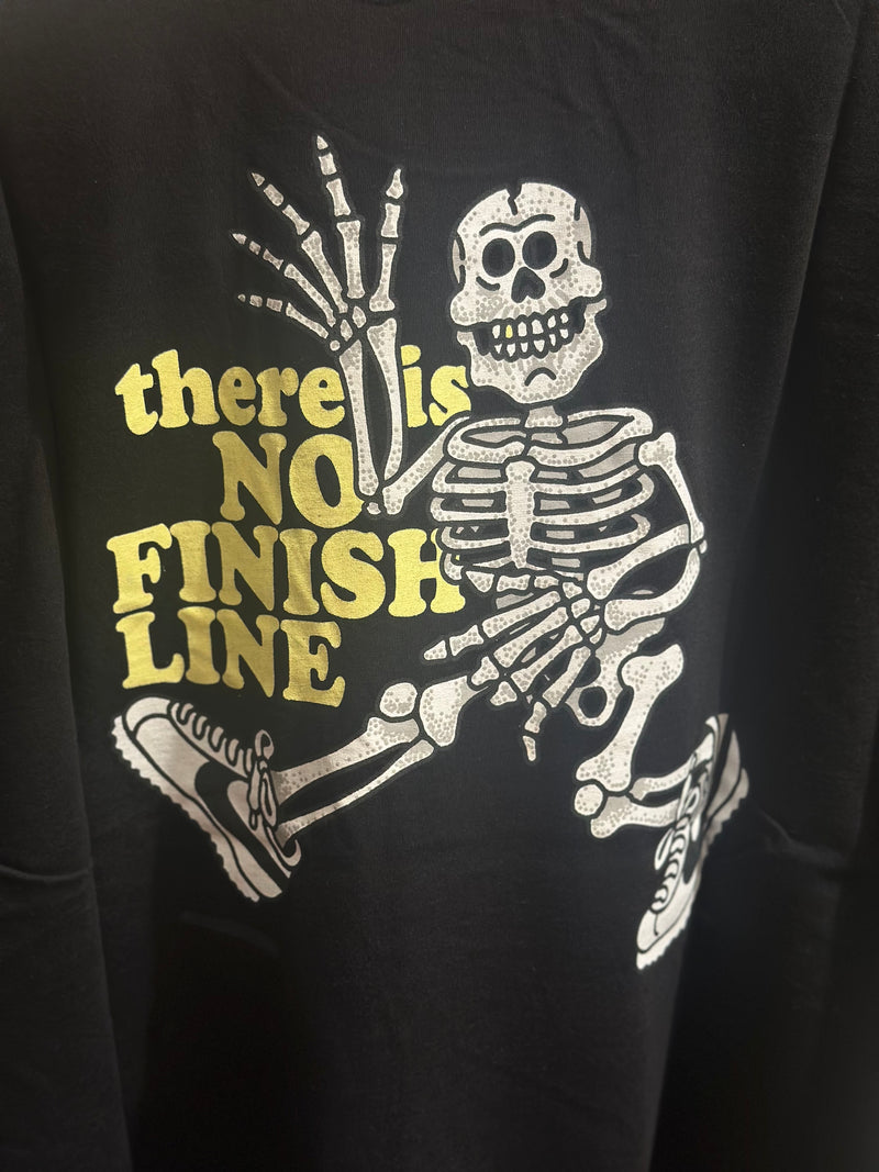 Camisa Nike “There is no Finish Line” Preta - Pronta Entrega