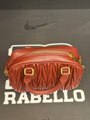 Bolsa MiuMiu Arcadie em Couro Napa Matelassê Red - Pronta Entrega