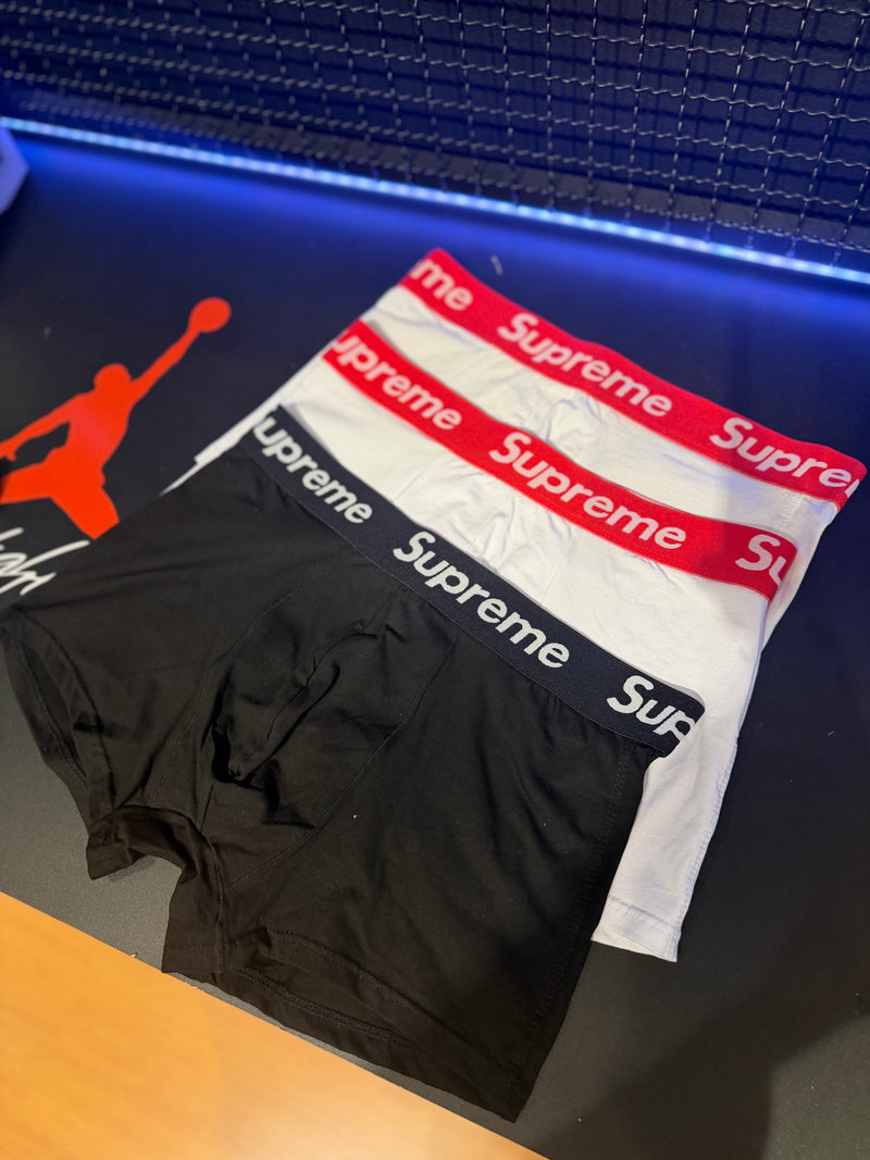 Supreme Pack Cueca Boxer 3 Peças - Pronta Entrega