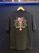 Camiseta Chrome Hearts “Pink Heart” Destonada - Pronta Entrega
