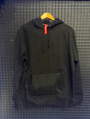Moletom Supreme Satin Appliqué Black SS26-W9 - Pronta Entrega