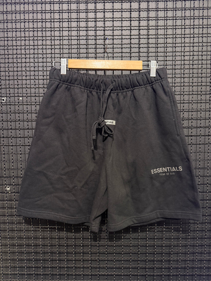 Short Essentials Moletom Black - Pronta Entrega